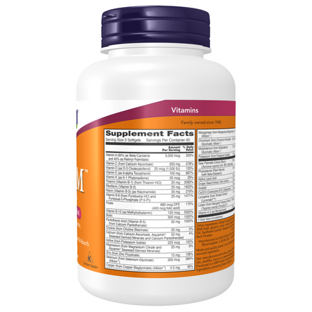Now Foods ADAM Softgels Mens Multiple Vitamin 180 kapslí