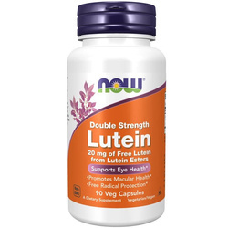 Now Foods Lutein 20 mg Double Strength 90 kapslí