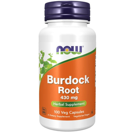 Now Foods Lopuch (Burdock Root) 430 mg 100 kapslí