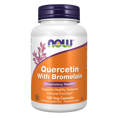 Now Foods Kvercetin s Bromelinem 120 kapslí
