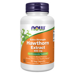 Now Foods Hawthorn Extract 600 mg Extra Strength 90 kapslí
