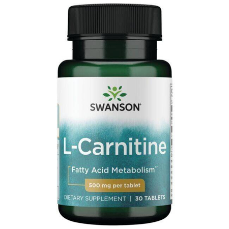 Swanson L-Carnitin 500 mg 30 tablet