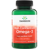 Swanson High Concentrate Omega-3 120 kapslí