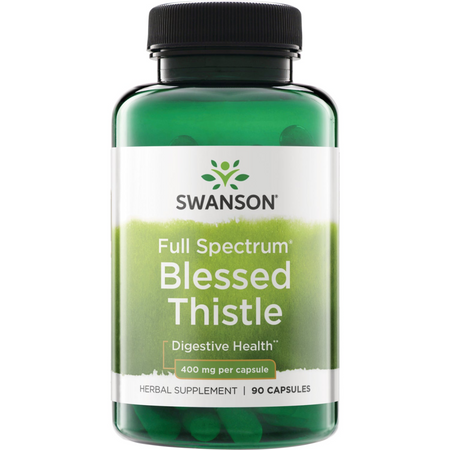 Swanson Benedikt Lékařský (Blessed Thistle) 400 mg 90 kapslí