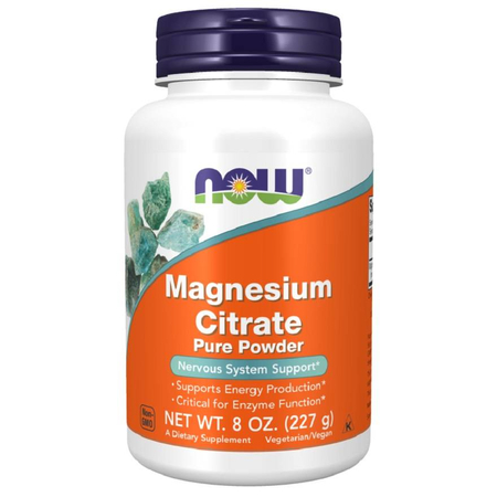 Now Foods Magnesium Citrate Pure 227 g