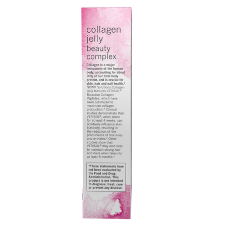 Now Foods Collagen Jelly Beauty Complex Sweet Plum 10 Jelly Sticks