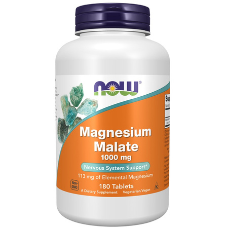 Now Foods Magnesium Malate 1000 mg 180 tablet