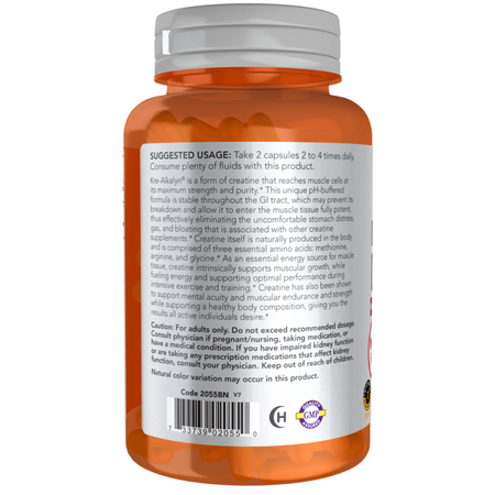 Now Foods Kre-Alkalyn Creatine 120 veg kapslí