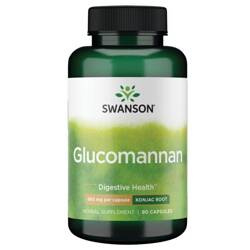 Swanson Glucomannan 665 mg 90 kapslí