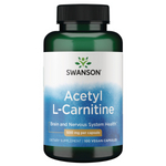 Swanson Acetyl L-Carnitin (ALC) 500 mg 100 kapslí