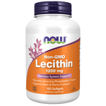 Now Foods Lecitin Sojový bez GMO 1200 mg 100 kapslí