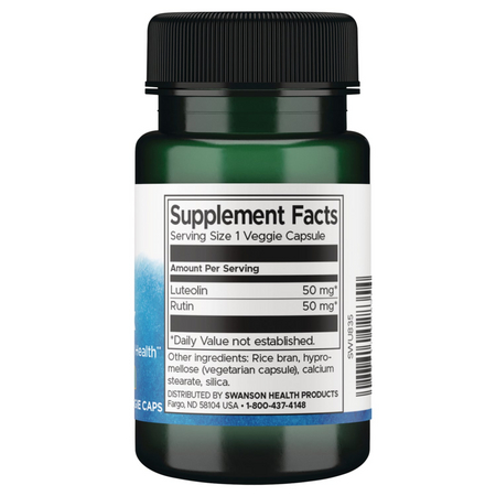 Swanson Luteolin Complex 30 kapslí