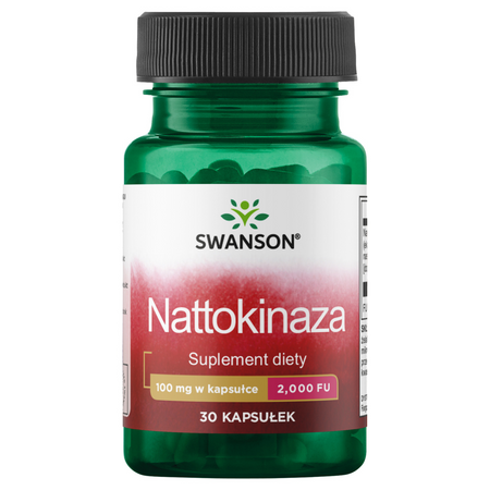 Swanson Nattokináza (Nattokinase) 100 mg 30 kapslí
