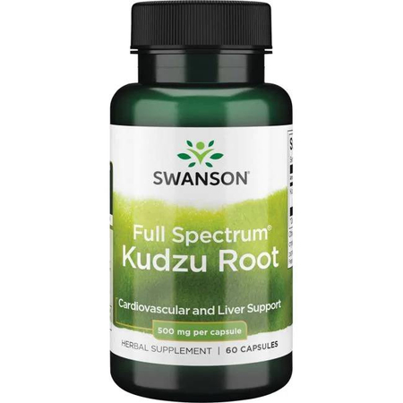 Swanson Full Spectrum Kudzu Root 500 mg 60 kapslí