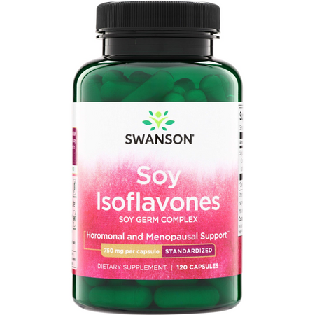 Swanson Sojové Isoflavony 750 mg 120 kapslí