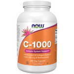 Now Foods Vitamín C 1000 mg Bioflavonoidy a Rutin 500 veg kapslí