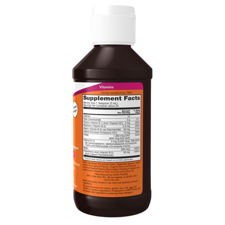 Now Foods Vitamín B12 Ultra Liquid 118 ml kapky