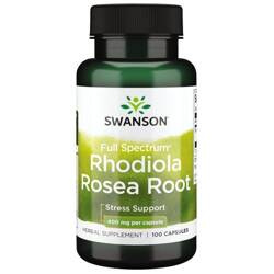 Swanson Rozchodnice Růžová (Rhodiola Rosea) 400 mg 100 kapslí