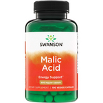 Swanson Kyselina Jablečná (L-Malic Acid)) 600 mg 100 veg kapslí