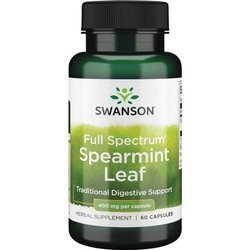 Swanson Máta (Spearmint) 400 mg 60 kapslí