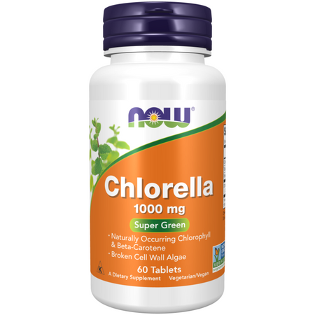Now Foods Chlorella 1000 mg 60 tablet