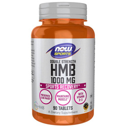 Now Foods HMB 1000 mg Double Strength 90 tablet