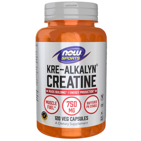 Now Foods Kre-Alkalyn Creatine 120 veg kapslí