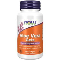 Now Foods Aloe Vera Gels 100 kapslí