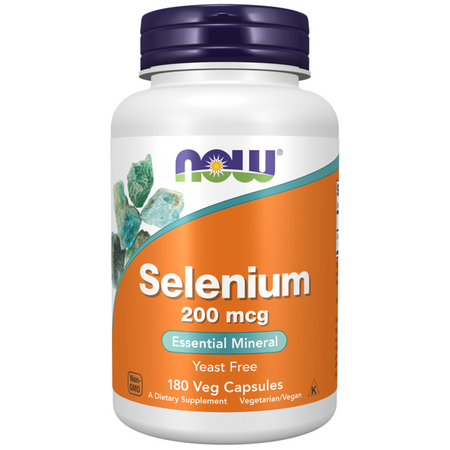 Now Foods Selen 200 mcg 180 kapslí
