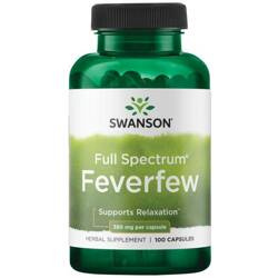 Swanson Feverfew 380 mg 100 kapslí