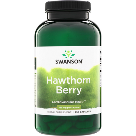 Swanson Hloh (Hawthorn) 565 mg 250 kapslí