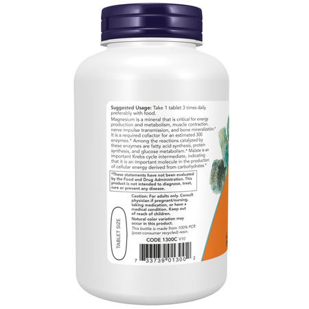 Now Foods Magnesium Malate 1000 mg 180 tablet