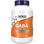 Now Foods GABA 500 mg 200 veg kapslí
