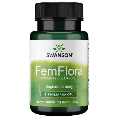 Swanson Femflora Probiotika pro Ženy 60 kapslí
