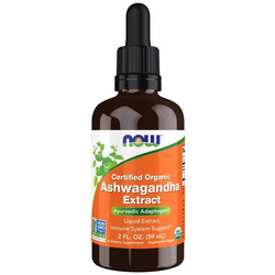 Now Foods Ashwagandha Extract Liquid 59 ml kapky
