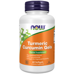 Now Foods Turmeric Curcumin Gels 60 kapslí