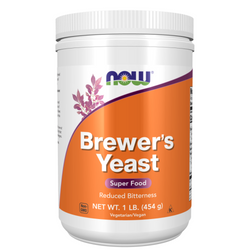 Now Foods Pivovarské Droždí (Brewer's Yeast) Pudr 454 g