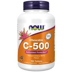Now Foods Vitamin C-500 Cherry 100 tablet