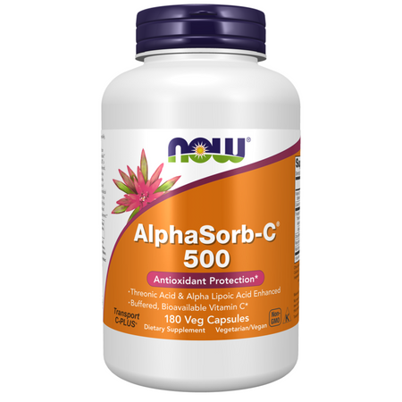 Now Foods AlphaSorb-C 500 180 veg kapslí