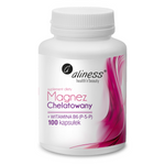Aliness Chelatovaný hořčík 650 mg + B6 (P-5-P) 100 kapslí