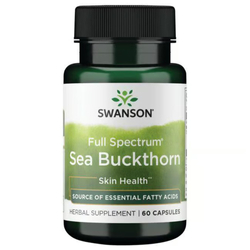 Swanson Full Spectrum Sea Buckthorn 400 mg 60 kapslí