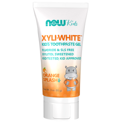 Now Foods XyliWhite Toothpaste Gel Kids Orange 85 g zubní pasta