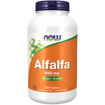 Now Foods Vojtěška (Alfalfa) 650 mg 500 tablet