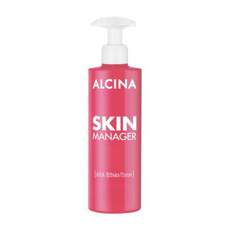 ALCINA Skin Manager AHA Effect Tonic – pleťové tonikum s kyselinou AHA, sjednocující tón pleti, 190 ml