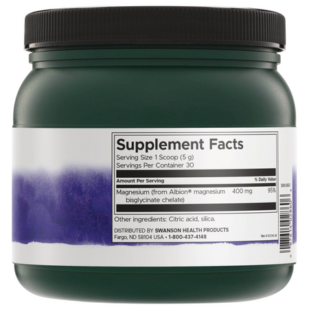 Swanson Albion Chelát Magnézium 150 g