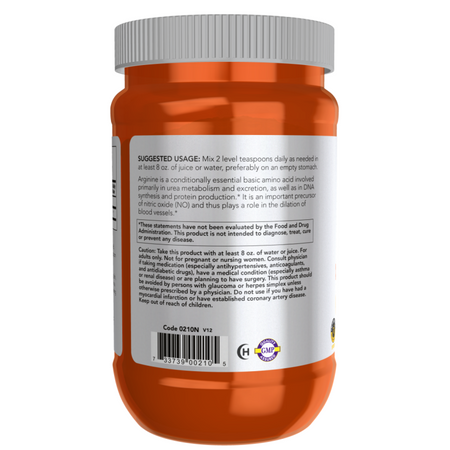 Now Foods L-Arginine Powder 454 g