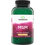 Swanson MSM Metylosulfonylometan 1000 mg 240 kapslí