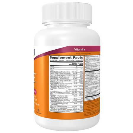 Now Foods EVE Softgels Womens Multiple Vitamin 180 kapslí