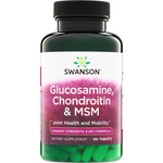 Swanson Glukosamin, Chondroitin a MSM 120 tablet