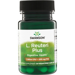 Swanson Probiotyk L. Reuteri Plus s L. Rhamnosus, L. Acidophilus a FOS 30 kapslí